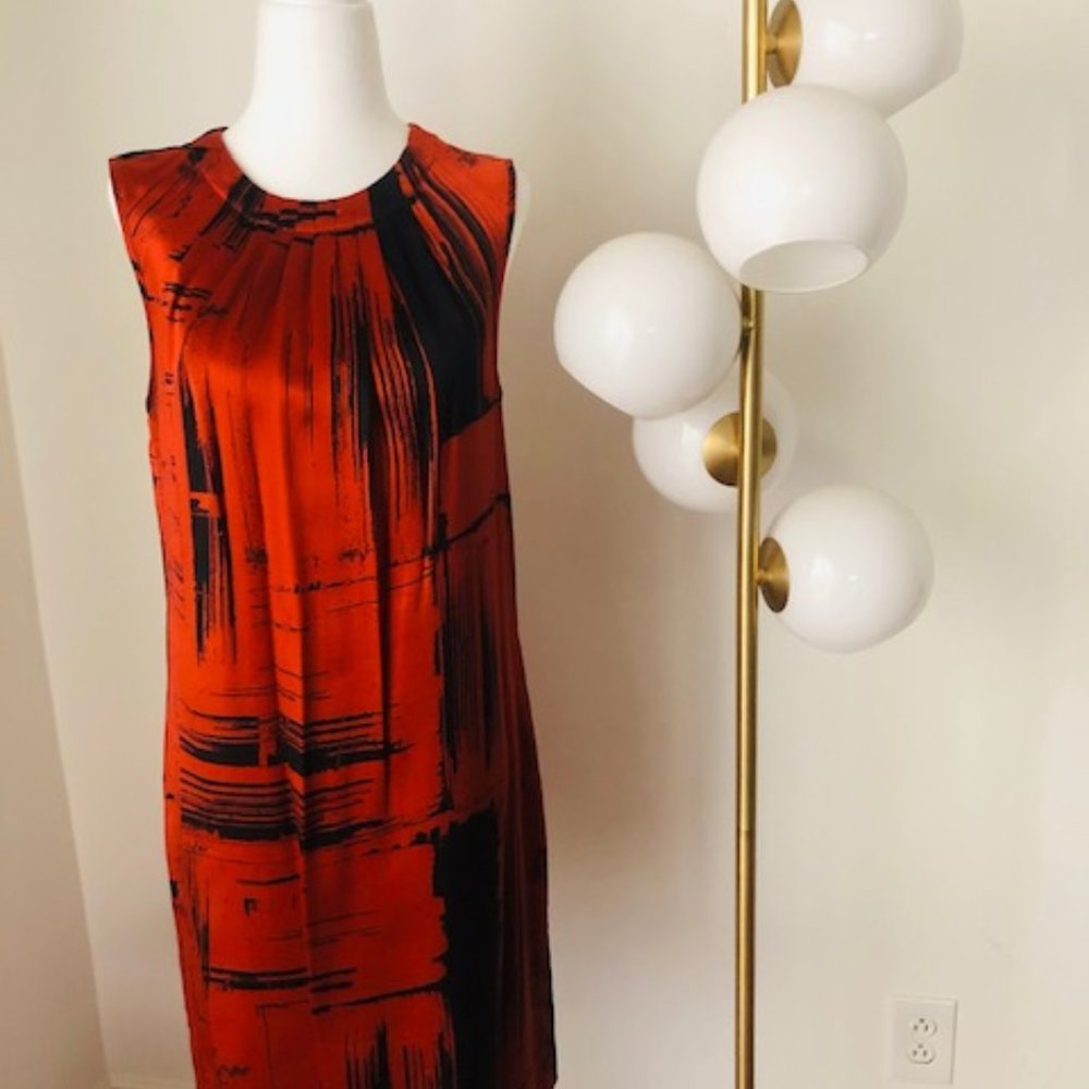 Calvin Klein 100% silk Dress